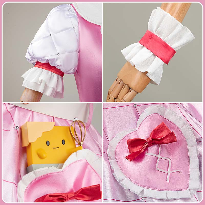 Nijisanji Vtuber Saotome Berry Cosplay Costume White Bright Live Outfit Cosonsen Custom Made