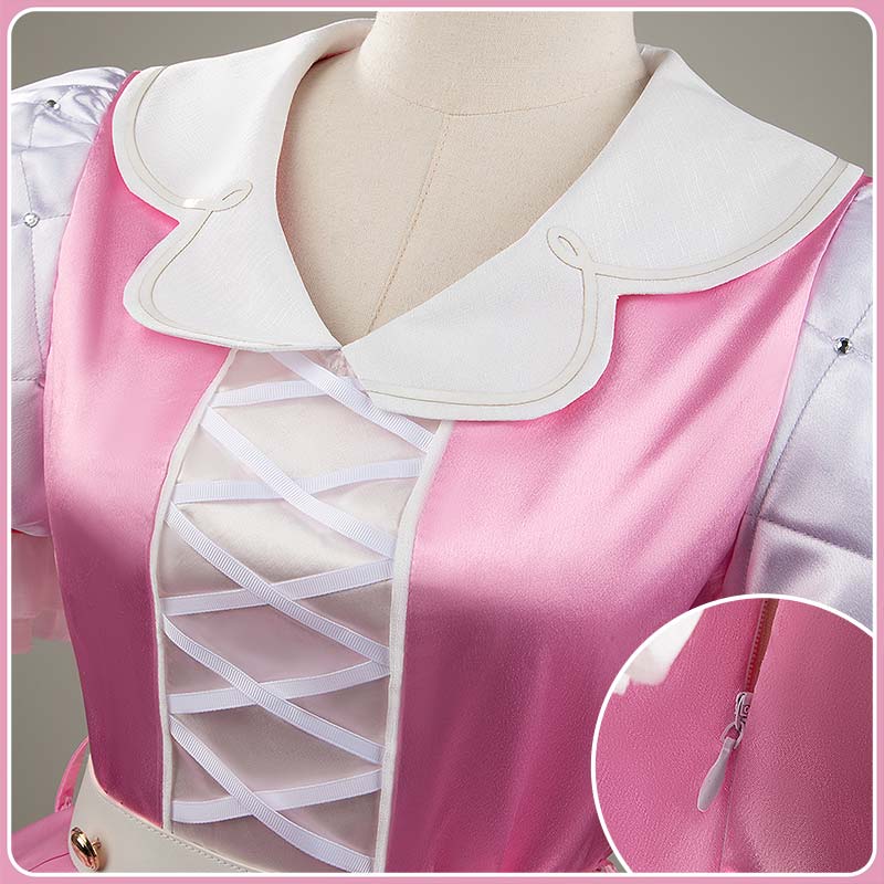 Nijisanji Vtuber Saotome Berry Cosplay Costume White Bright Live Outfit Cosonsen Custom Made