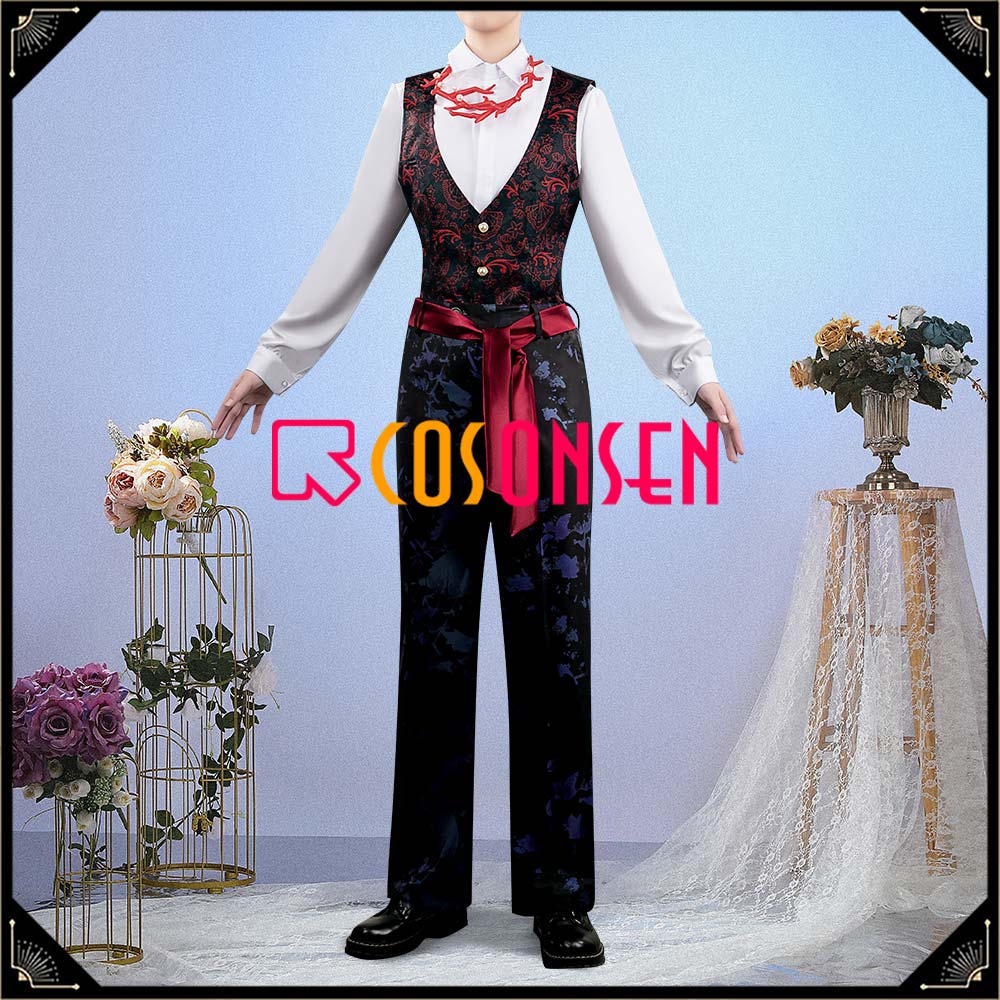 Twisted Wonderland Riddle Rosehearts Cosplay Costume Outfit Cosonsen Custom Made
