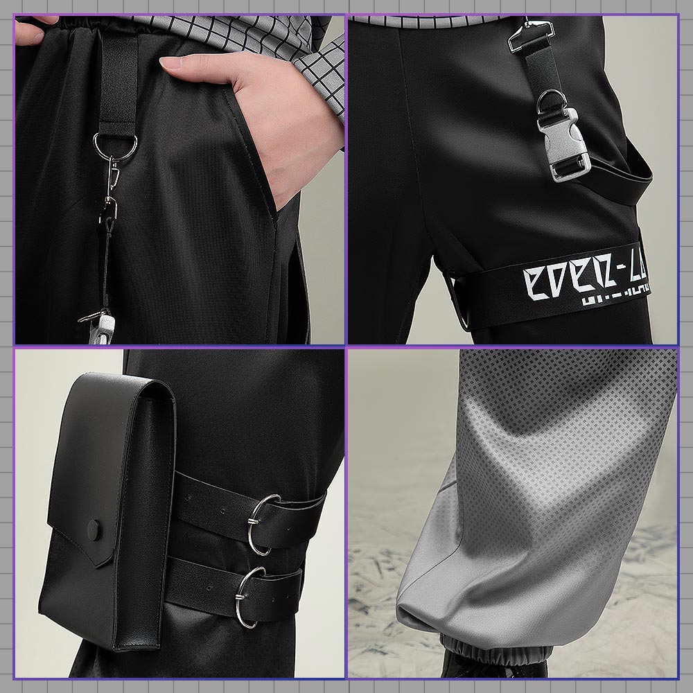 Nijisanji Vtuber Lauren Iroas Cosplay Costume Lauren 4th Anniversary Black Outfit Cosonsen Custom Made