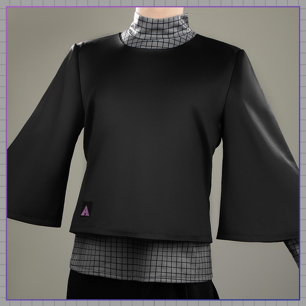 Nijisanji Vtuber Lauren Iroas Cosplay Costume Lauren 4th Anniversary Black Outfit Cosonsen Custom Made