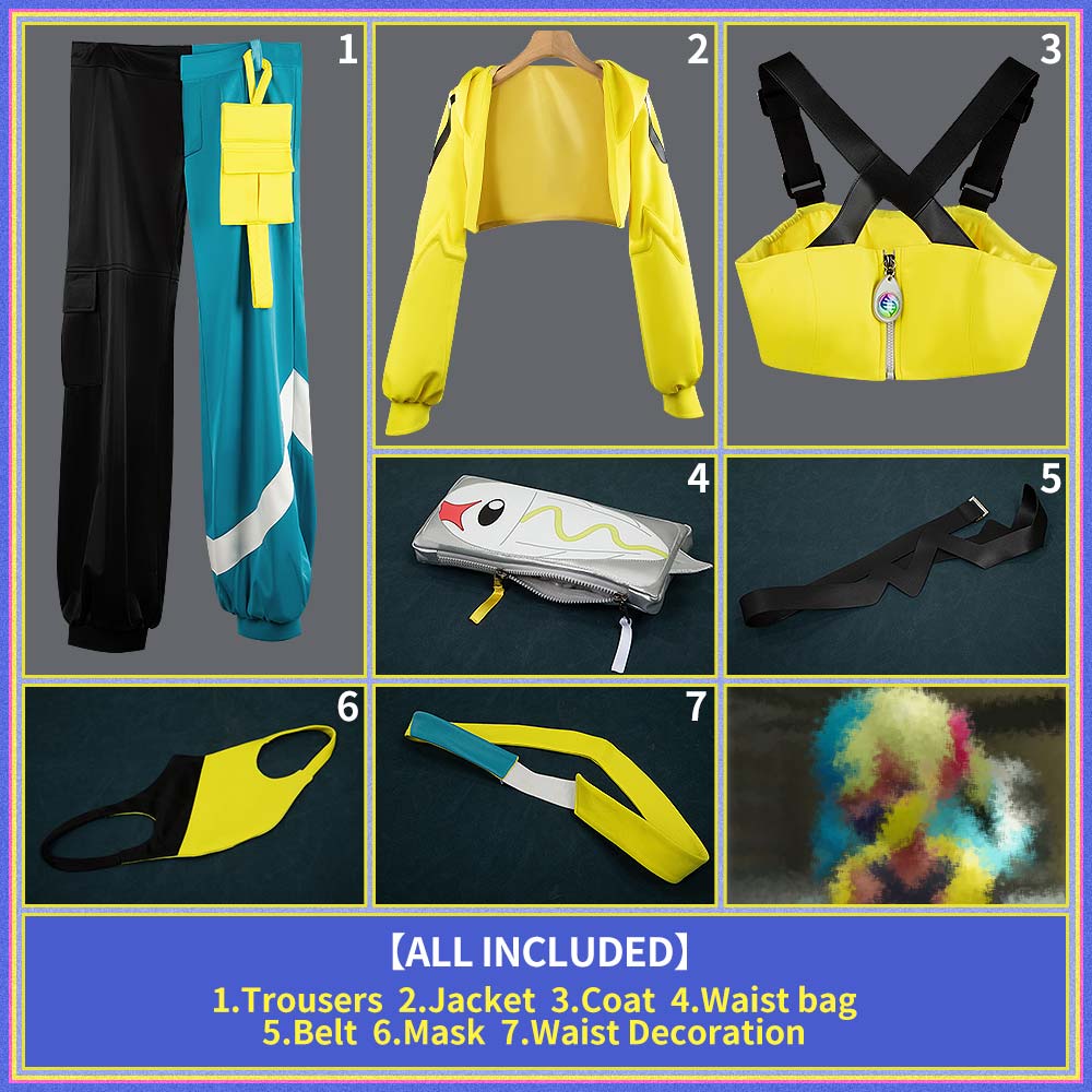 Pokemon LEGENDS Z-A Canari Cosplay Costume Women Outfit Cosonsen Custom Made