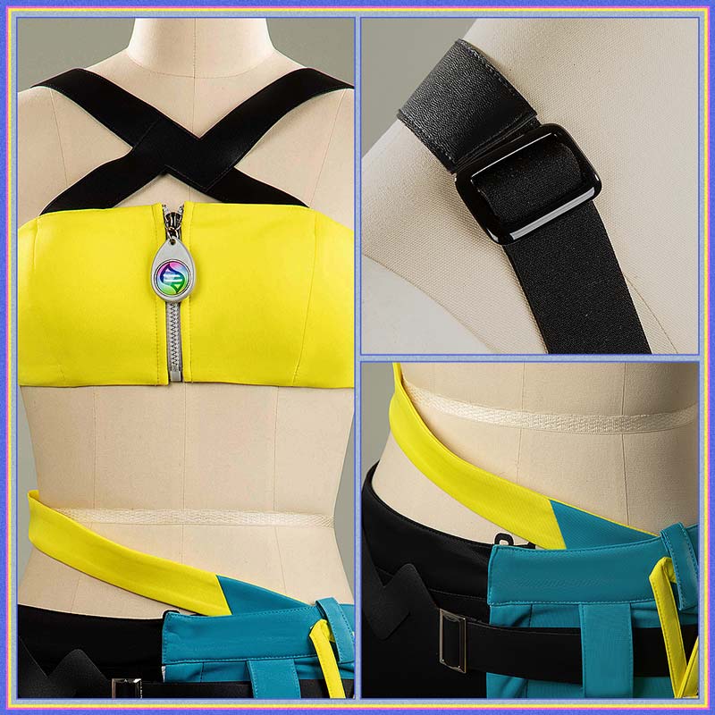 Pokemon LEGENDS Z-A Canari Cosplay Costume Women Outfit Cosonsen Custom Made
