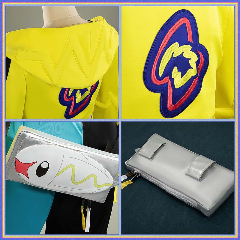 Pokemon LEGENDS Z-A Canari Cosplay Costume Women Outfit Cosonsen Custom Made