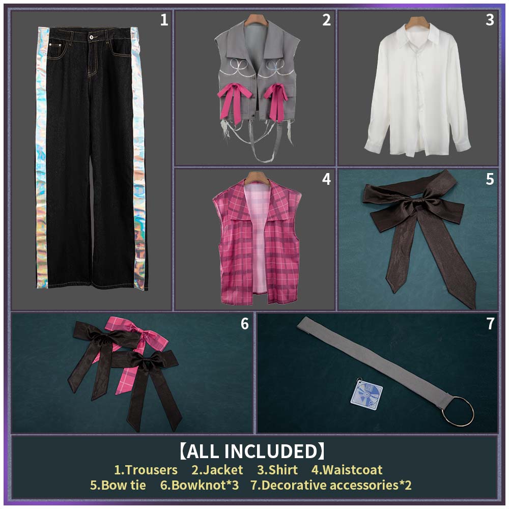 Nijisanji Vtuber Watarai Hibari Cosplay Costume 3rd Anniversary Outfit Cosonsen Custom Made