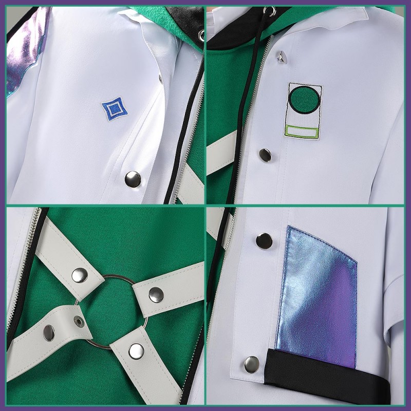 NIJISANJI Vtuber Murakumo Kagetsu Cosplay Costume Buddy Mode Type Outfits Cosonsen Custom Made