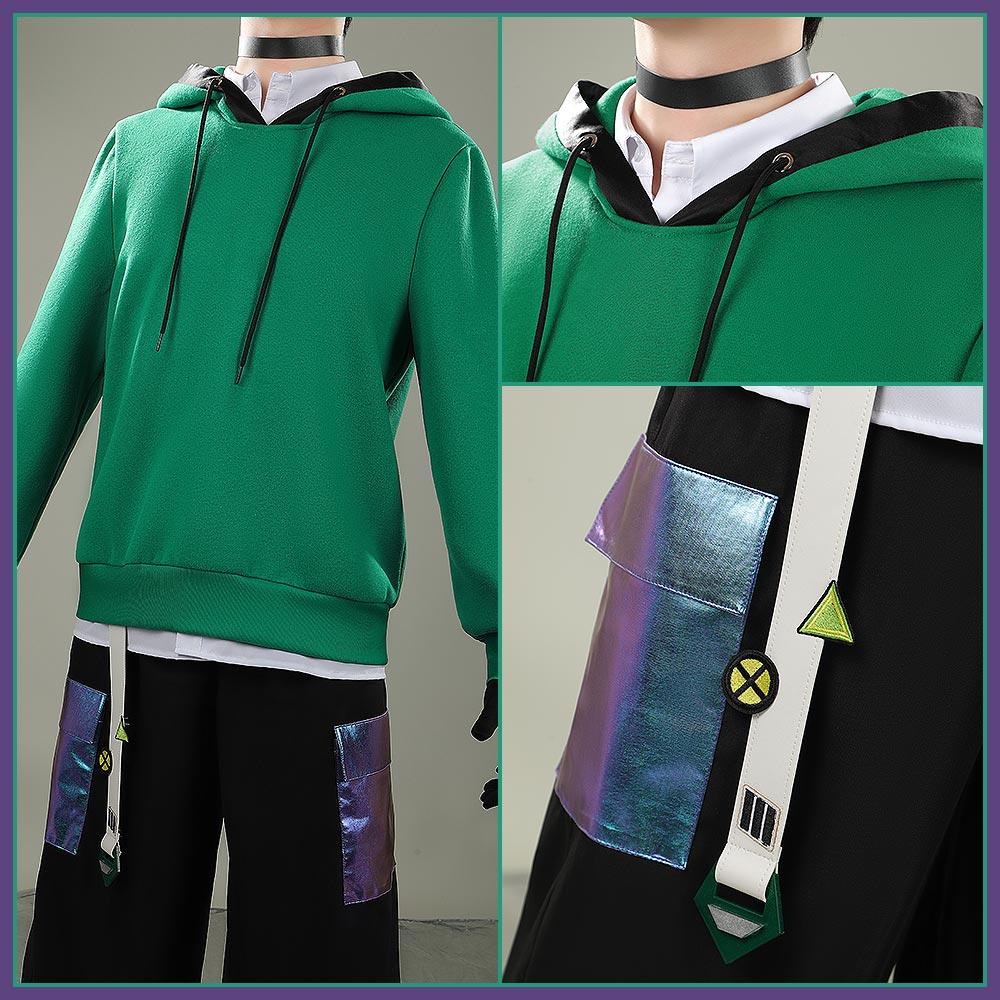 NIJISANJI Vtuber Murakumo Kagetsu Cosplay Costume Buddy Mode Type Outfits Cosonsen Custom Made