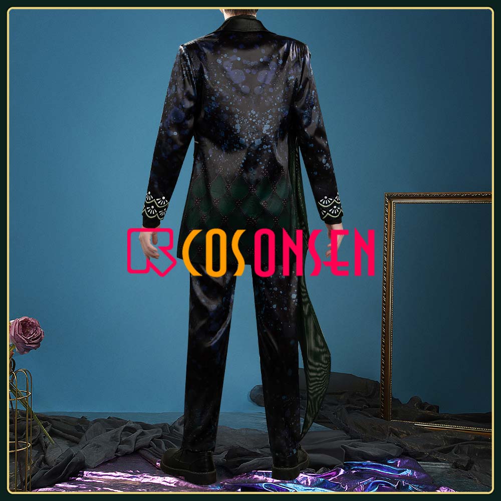 Twisted Wonderland Jade Leech Cosplay Costume Coral Sea's Eternity Float Outfit Jade Nightmare Suit Cosonsen Custom Made