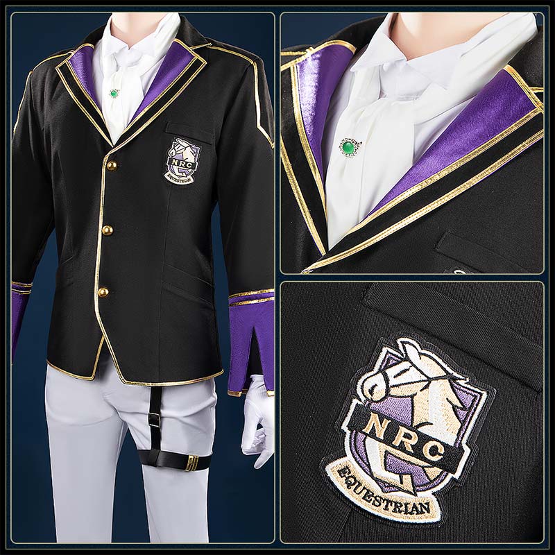 Twisted Wonderland Riddle Club Wear Cosplay Costume Riddle Rosehearts Uniform Outfit Cosonsen Custom Made