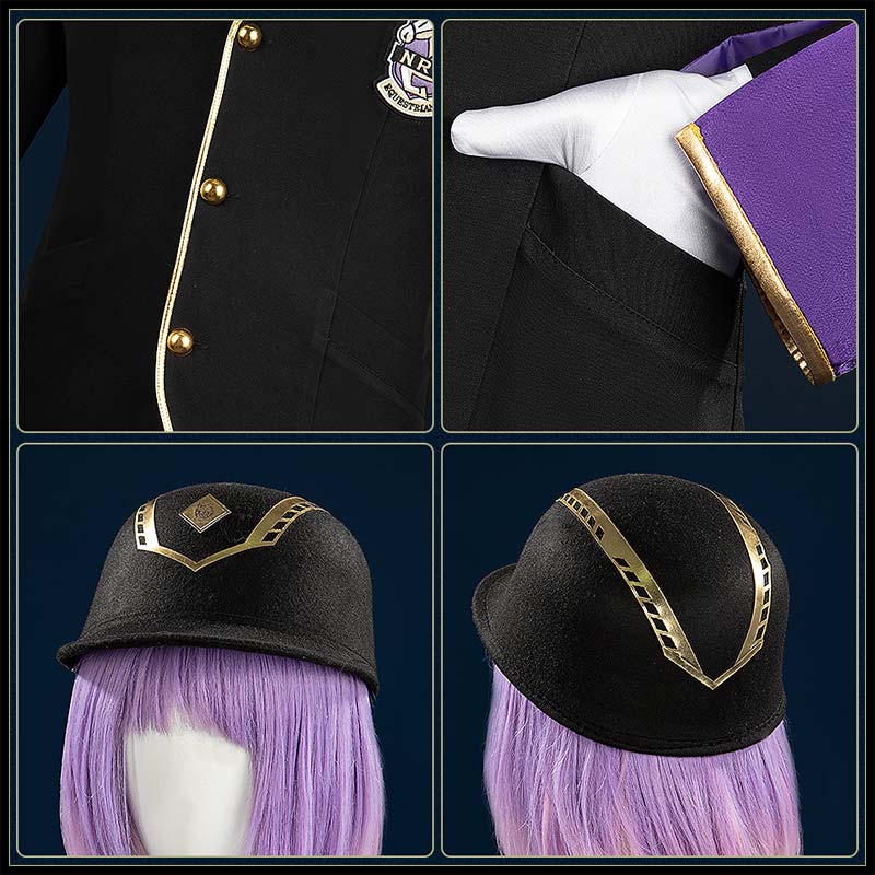 Twisted Wonderland Riddle Club Wear Cosplay Costume Riddle Rosehearts Uniform Outfit Cosonsen Custom Made