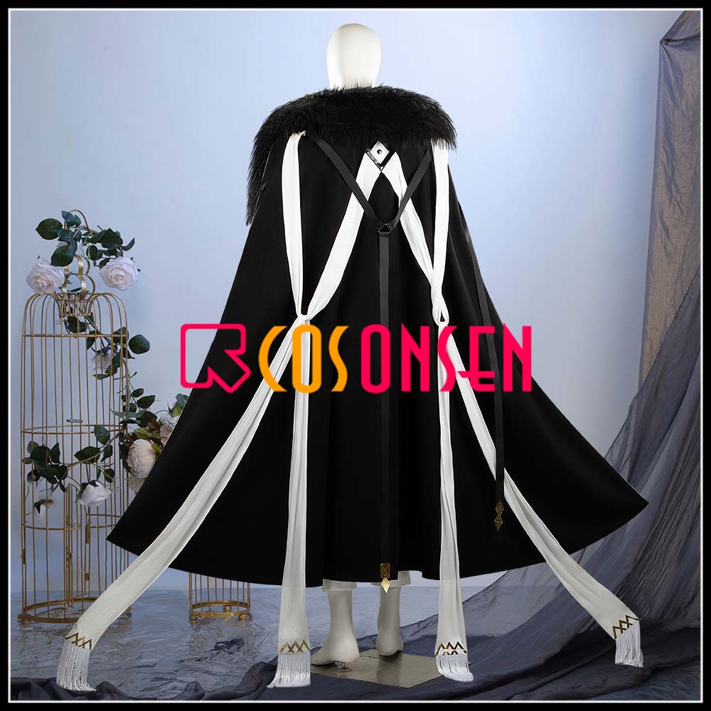 Game Arknights SilverAsh the Reignfrost Cosplay Costume Men Outfit Cosonsen Custom Made