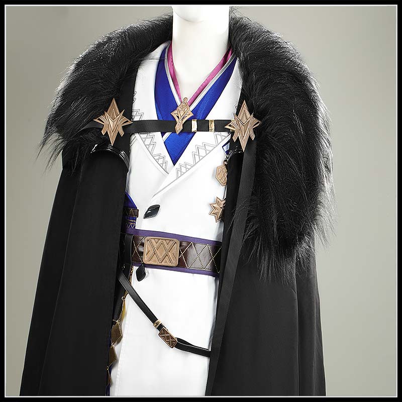 Game Arknights SilverAsh the Reignfrost Cosplay Costume Men Outfit Cosonsen Custom Made