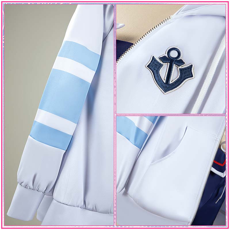 Uma Musume Pretty Derby Cheval Grand Cosplay Costume summer calm navy drop Outfit Cosonsen Custom Size