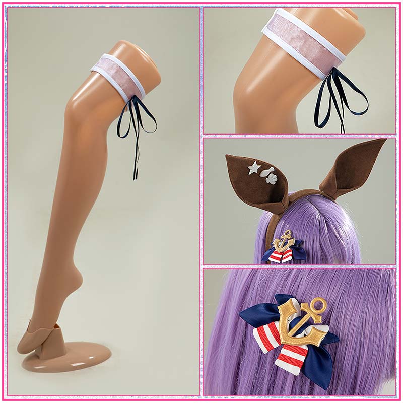 Uma Musume Pretty Derby Cheval Grand Cosplay Costume summer calm navy drop Outfit Cosonsen Custom Size