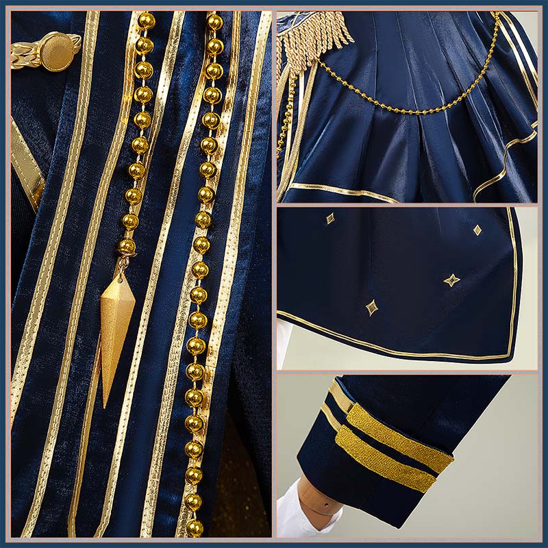 Nijisanji Vtuber Fushimi Gaku Cosplay Costume 5th Anniversary LIVE “SYMPHONIA”Outfit Cosonsen Custom Made
