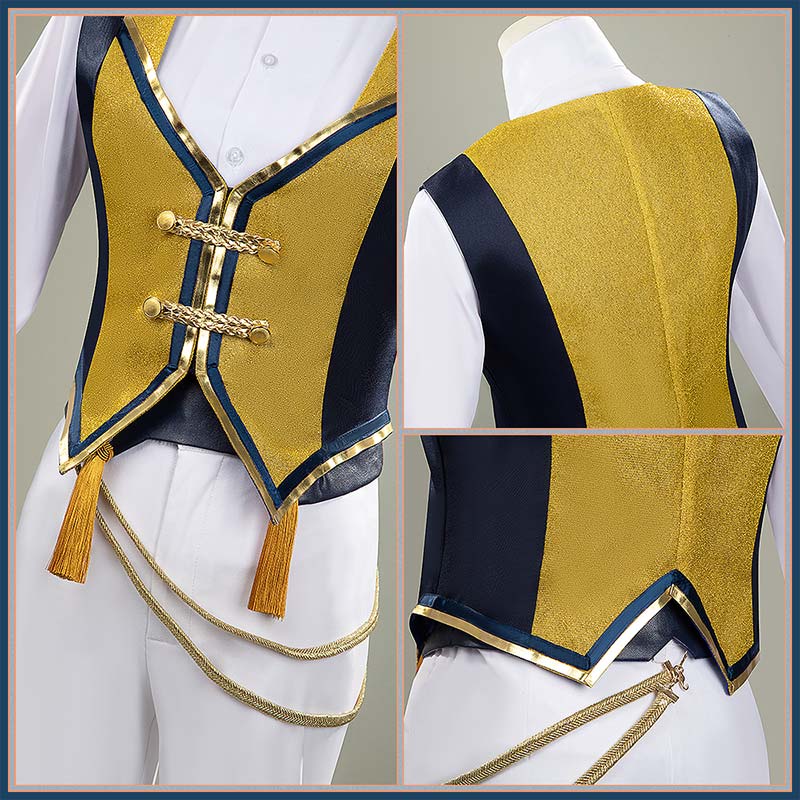 Nijisanji Vtuber Fushimi Gaku Cosplay Costume 5th Anniversary LIVE “SYMPHONIA”Outfit Cosonsen Custom Made