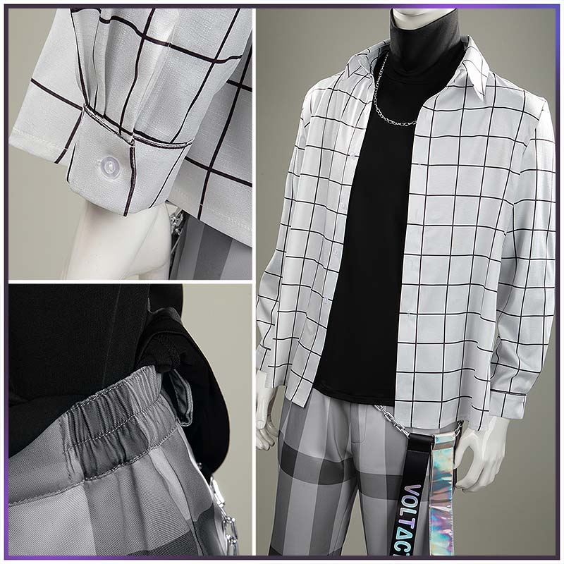 Nijisanji Vtuber Seraph Dazzlegarden Cosplay Costume 3rd Anniversary Outfit Cosonsen Custom Made