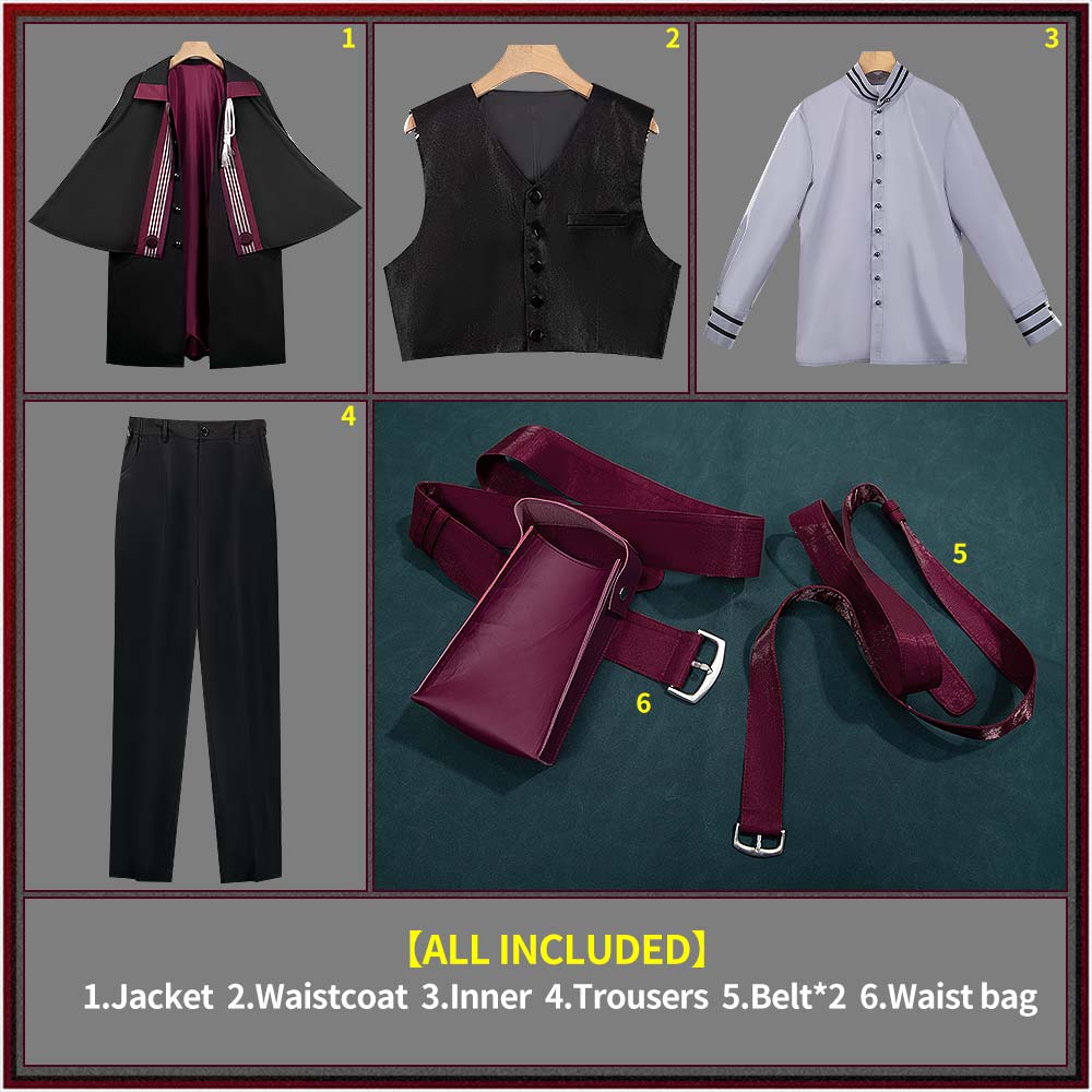 Nijisanji Vtuber Saiki Ittetsu Cosplay Costume New Outfit Cosonsen Custom Made