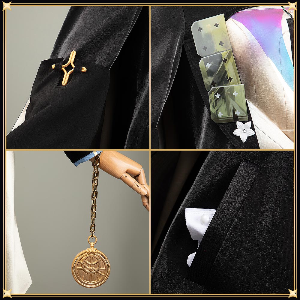 Arknights Astgenne the Lightchaser Cosplay Costume Outfit Custom Made Cosonsen