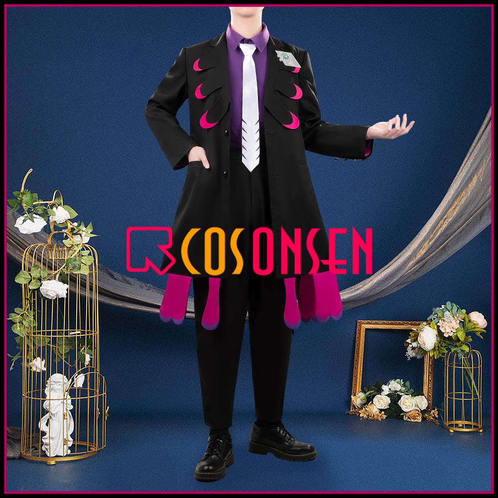 Pokemon ZA Corbeau Cosplay Costume Men Outfit Cosonsen Custom Made
