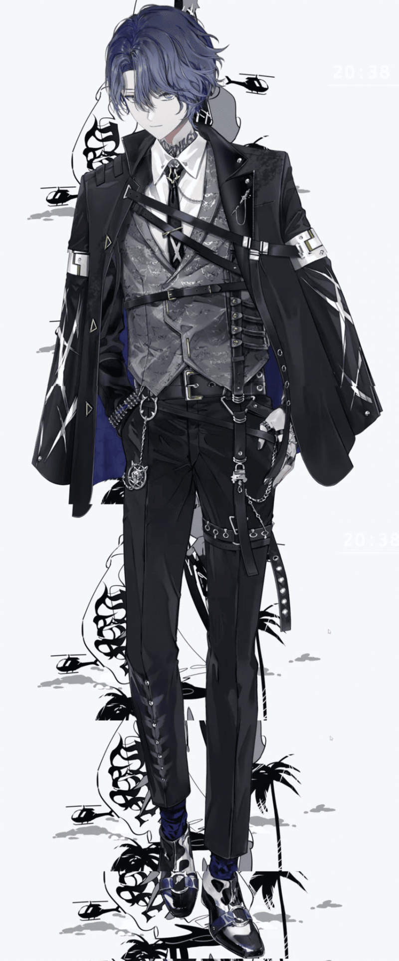 Nijisanji  Virtual YouTuber Vtuber Koyanagi Rou Cosplay Costume Birthday Suits Custom Made Cosonsen