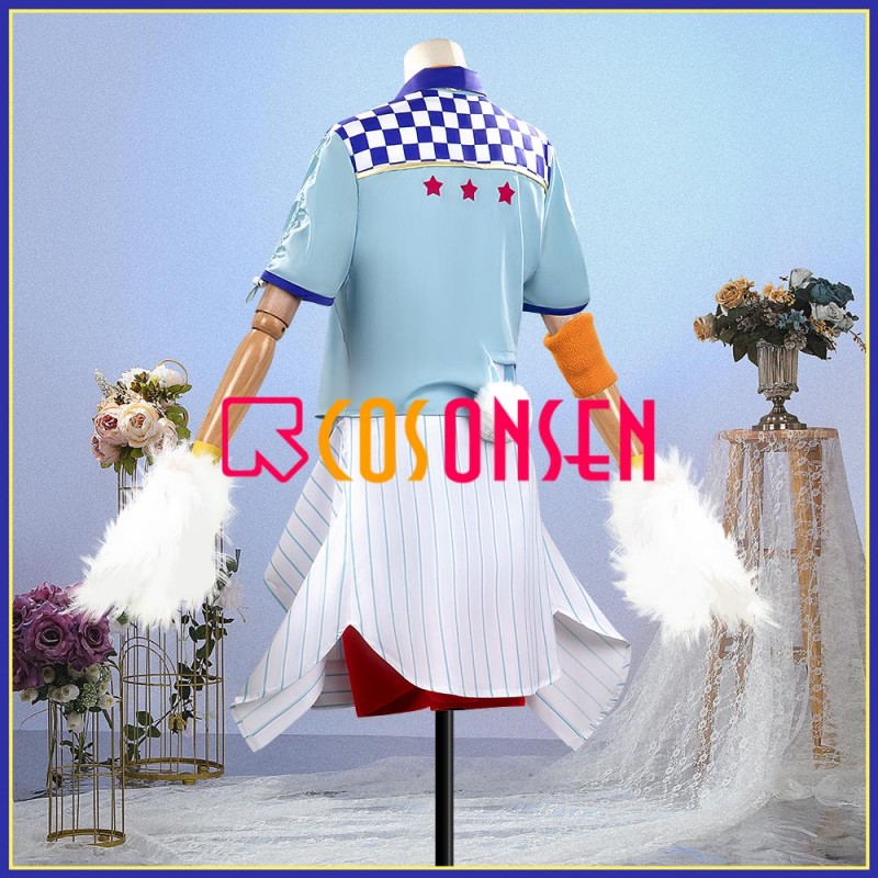 Ensemble Stars SHUFFLE ResQ Bears Nazuna Nito Tori Himemiya Makoto Yuuki Tsukinaga Leo Kanna Natsu Cosplay Costume Outfit Cosonsen