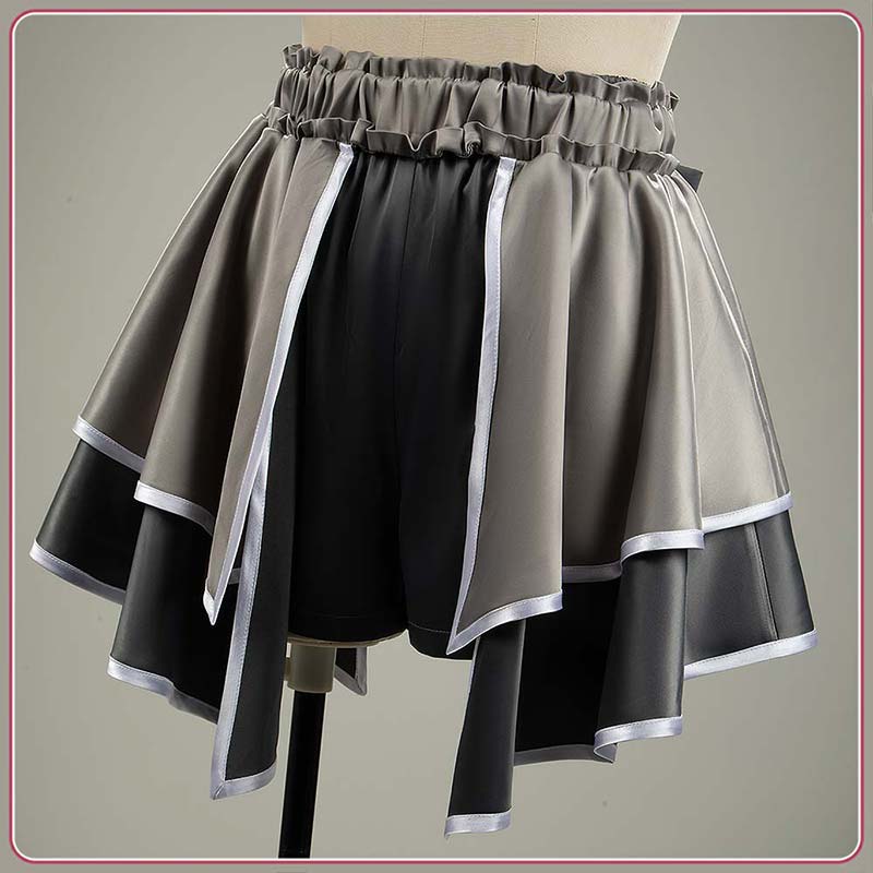 Umamusume Pretty Derby 4th Anniversary Live Cosplay Costume Meni Shuki Rush-sshu Outfit Grey Version Cosonsen Custom Made