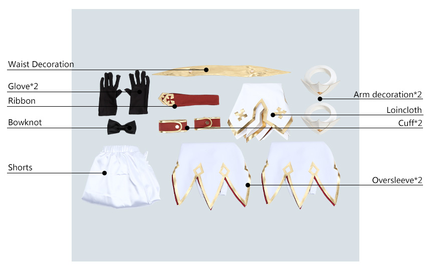 Fate Grand Order FGO Sable Astolfo Cosplay Costume Women Outfit Cosonsen