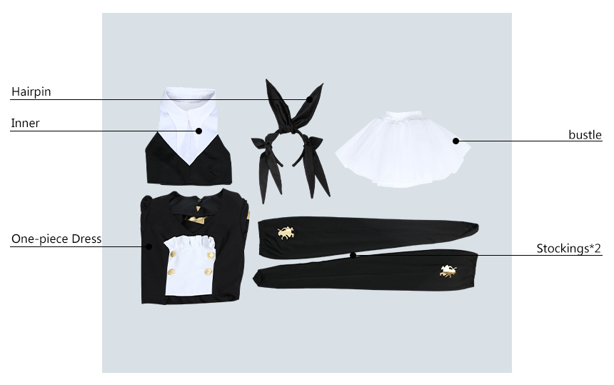 Fate Grand Order FGO Sable Astolfo Cosplay Costume Women Outfit Cosonsen