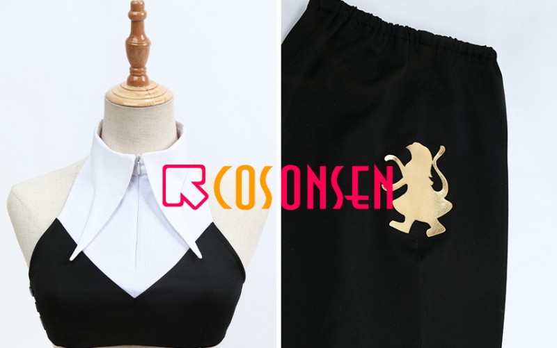 Fate Grand Order FGO Sable Astolfo Cosplay Costume Women Outfit Cosonsen