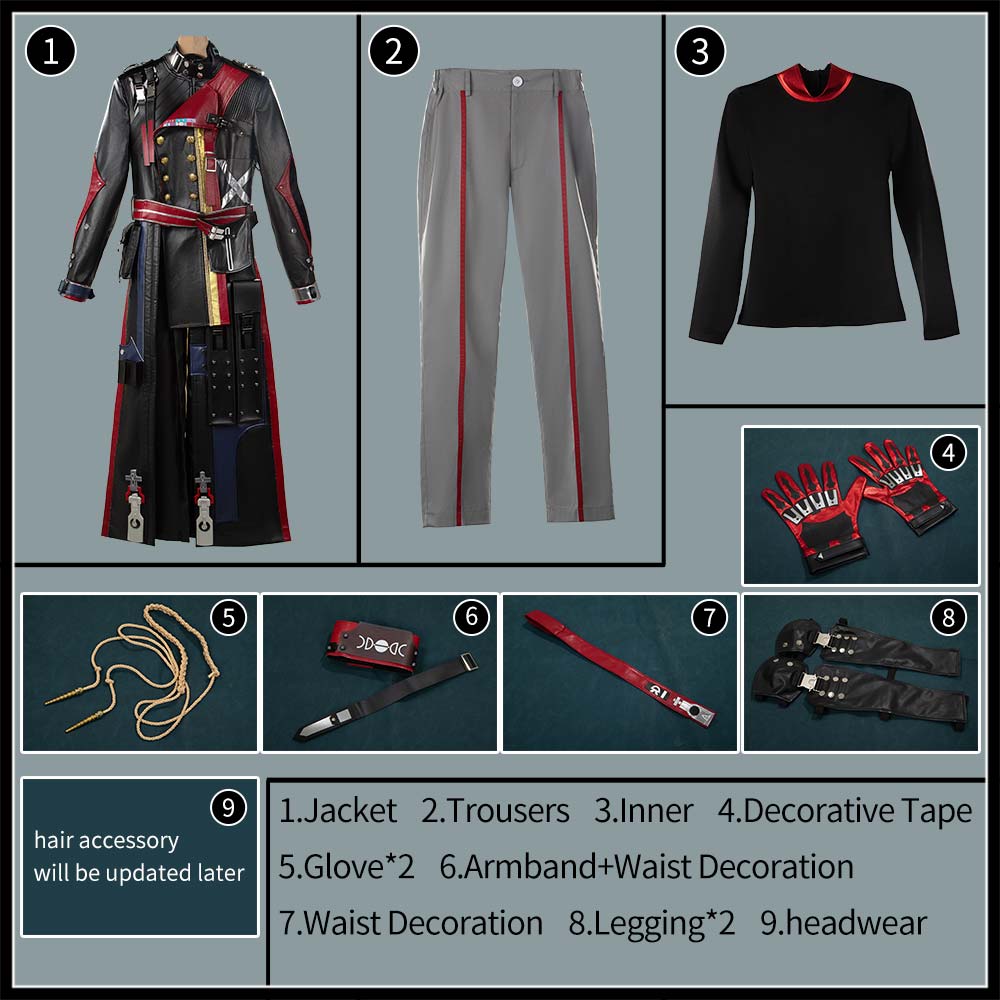 Arknights Endfield Industries Pogranichnik Cosplay New Outfit Costume Cosonsen Custom Made