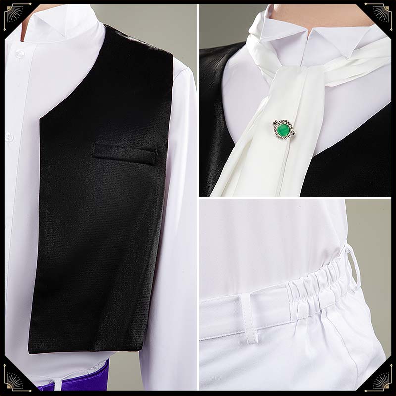 Twisted Wonderland Sebek Club Wear Cosplay Costume Equestrian Uniform Outfit Cosonsen Custom Made