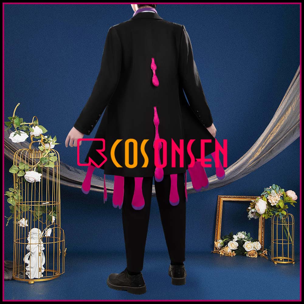 Pokemon Legends ZA Corbeau Cosplay Costume Men Outfit Cosonsen Custom Made