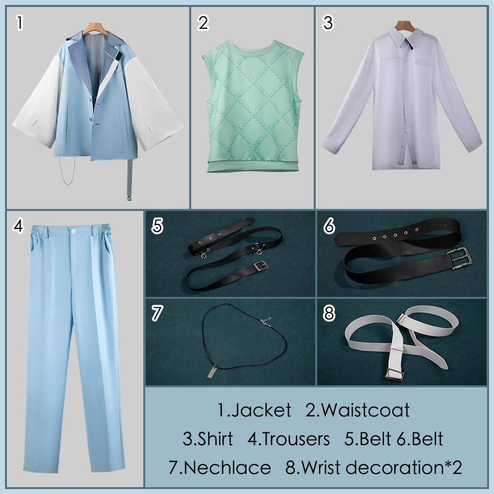 NIJISANJI Vtuber splare Shirose Isumi Cosplay Costume New Outfit Cosonsen Custom Made