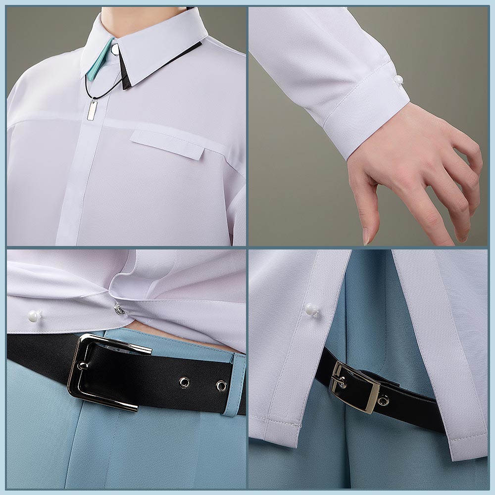 NIJISANJI Vtuber splare Shirose Isumi Cosplay Costume New Outfit Cosonsen Custom Made