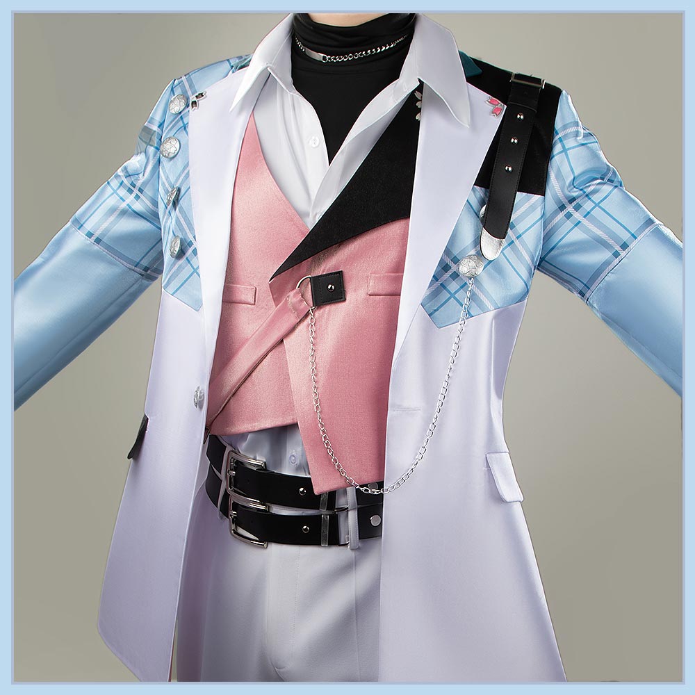 NIJISANJI Vtuber splare Sumeragi Reo Cosplay Costume New Outfit Cosonsen Custom Made