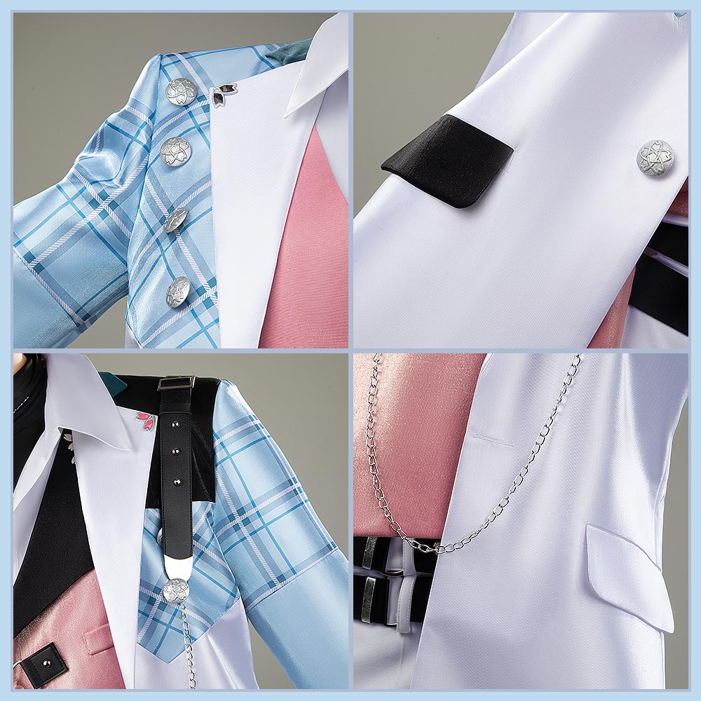 NIJISANJI Vtuber splare Sumeragi Reo Cosplay Costume New Outfit Cosonsen Custom Made