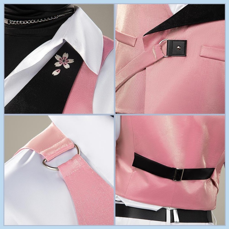 NIJISANJI Vtuber splare Sumeragi Reo Cosplay Costume New Outfit Cosonsen Custom Made