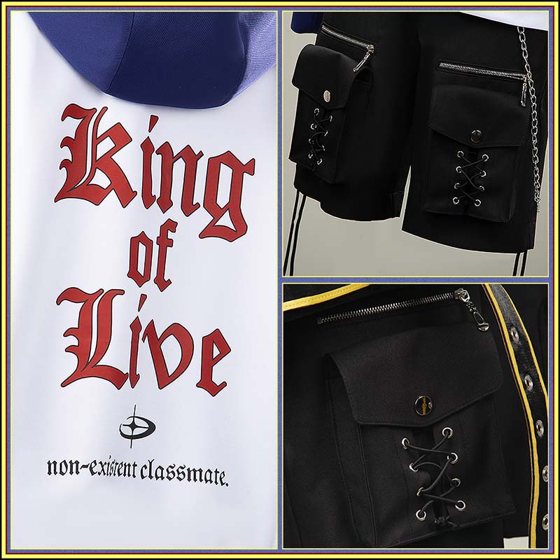 NIJISANJI Virtual YouTuber Kou Uzuki Cosplay Costume Cosonsen Custom Made