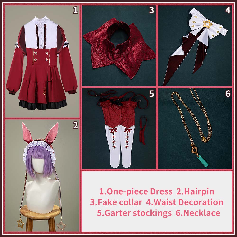Umamusume Pretty Derby 6th EVENT Red Desire Cosplay Costume Parade Outfit Cosonsen Cosplay Costume