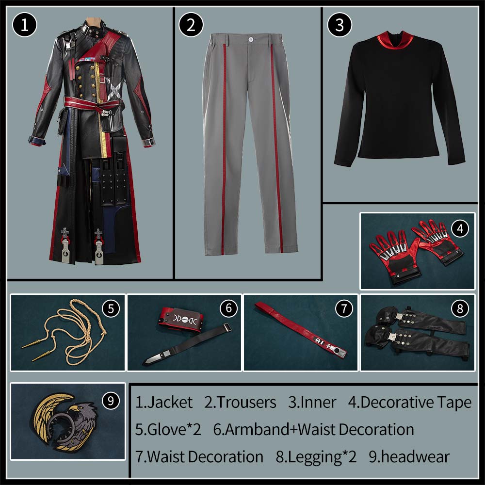 Arknights Endfield Industries Pogranichnik Cosplay New Outfit Costume Cosonsen Custom Made