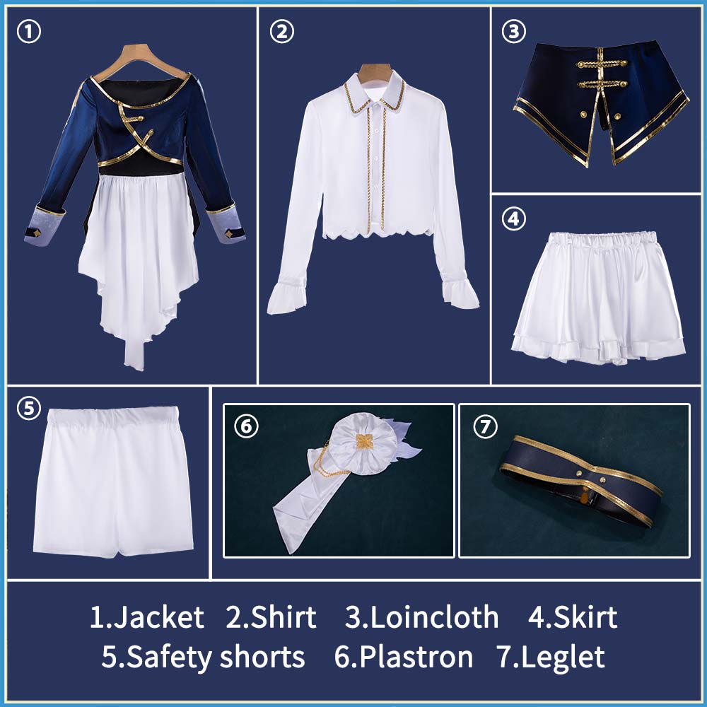 NIJISANJI Vtuber 5th Anniversary LIVE SYMPHONIA Koshimizu Toru Cosplay Costume Custom Made Cosonsen