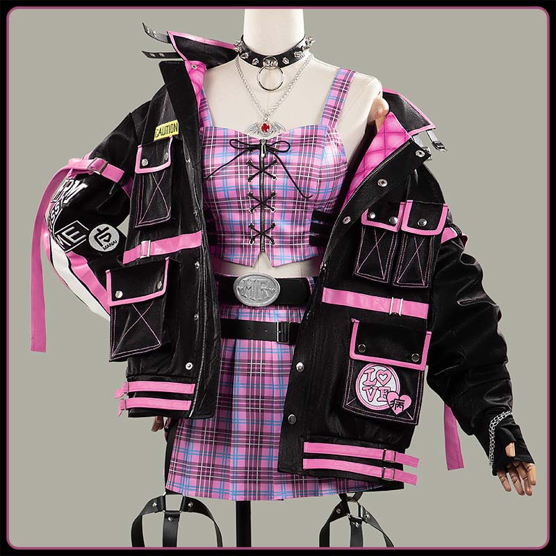 NIJISANJI Vtuber Makaino Ririmu Cosplay Costume OriKou Matching Outfit Cosonsen Custom Made