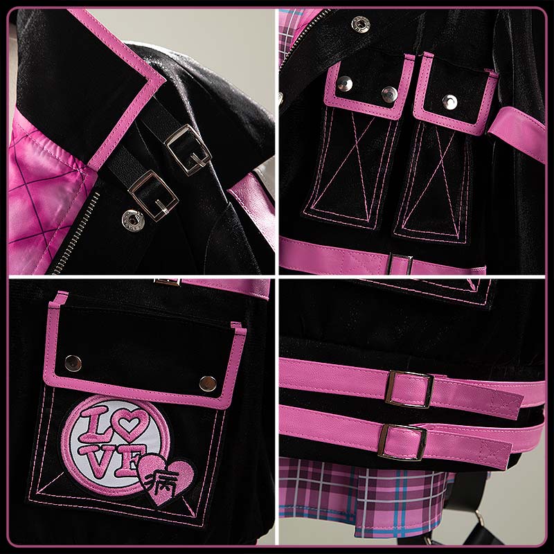 NIJISANJI Vtuber Makaino Ririmu Cosplay Costume OriKou Matching Outfit Cosonsen Custom Made