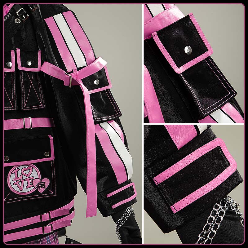 NIJISANJI Vtuber Makaino Ririmu Cosplay Costume OriKou Matching Outfit Cosonsen Custom Made