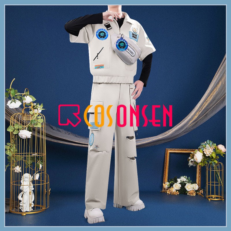 NIJISANJI Vtuber ROF-MAO UCHU PARTY 4th Anniv Kaida Haru Cosplay Costume Custom Made Cosonsen