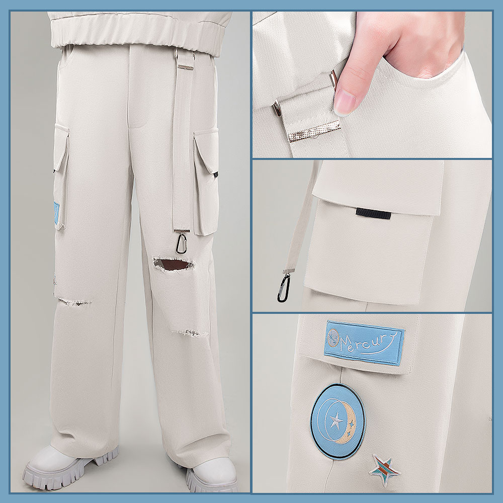 NIJISANJI Vtuber ROF-MAO UCHU PARTY 4th Anniv Kaida Haru Cosplay Costume Custom Made Cosonsen