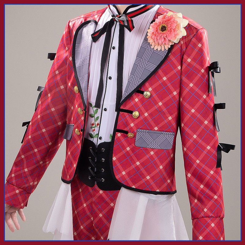 NIJISANJI Vtuber Prism Heart June Bride Saegusa Akina Cosplay Costume Custom Made Cosonsen