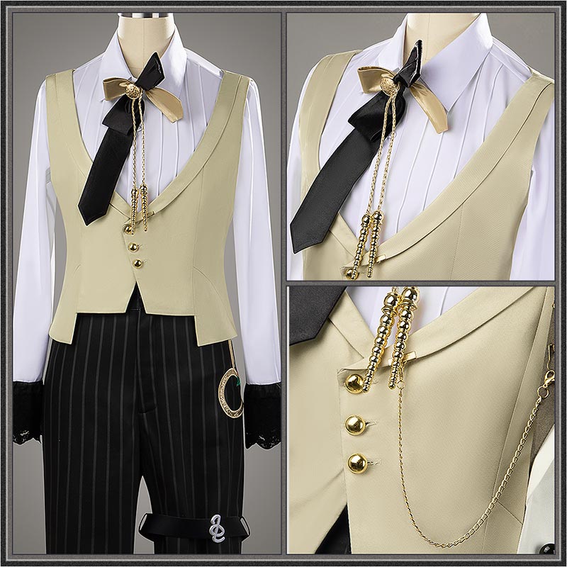 Game Arknights Fang the Fire sharpened Cosplay Costume A Pure Pianissimo Outfit Cosonsen