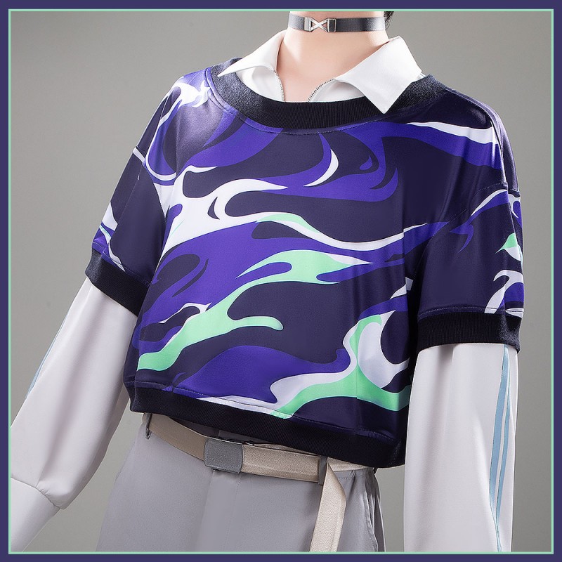 NIJISANJI Vtuber splare Hanakago Tsubasa Cosplay Costume New Outfit Cosonsen Custom Made